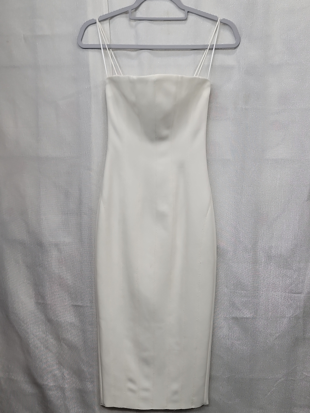Misha Irisa Midi Dress In Ivory Size 0